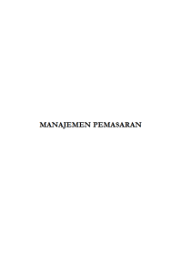 [EBOOK] Manajemen Pemasaran