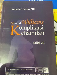 Manual williams komplikasi kehamilan