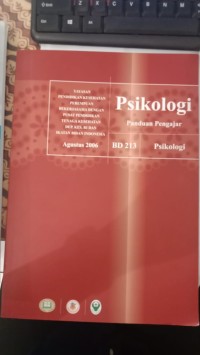 Panduan pengajar: psikologi