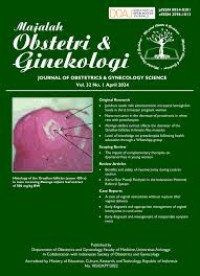 Image of Majalah Obstetri & Ginekologi Vol. 32 No. 1