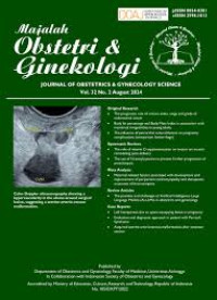 Image of Majalah Obstetri & Ginekologi Vol. 32 No. 2
