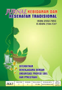 Image of Jurnal Kebidanan dan Kesehatan Tradisional Vol.7 No.1