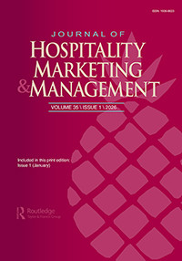 Image of Journal Of Hospitality Marketing & Management Vol. 29 Issue 2